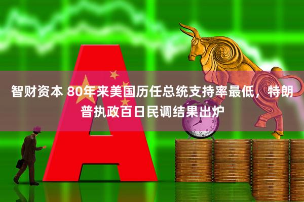 智财资本 80年来美国历任总统支持率最低，特朗普执政百日民调结果出炉