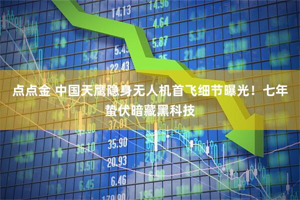点点金 中国天鹰隐身无人机首飞细节曝光！七年蛰伏暗藏黑科技